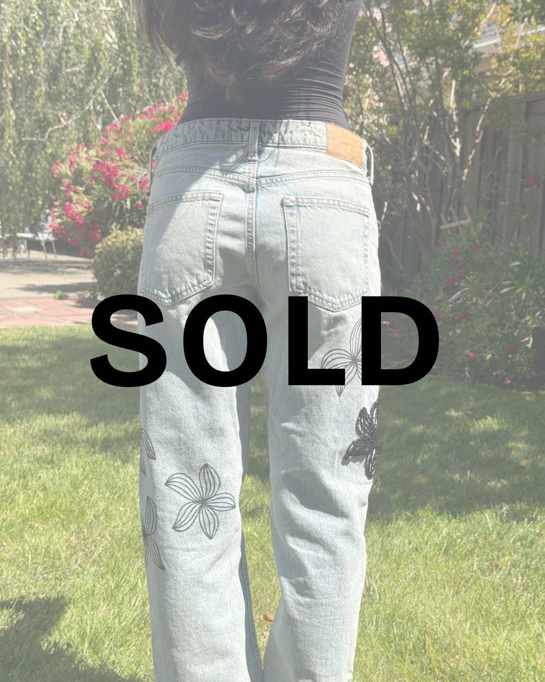 Beaded Flowing Flowers