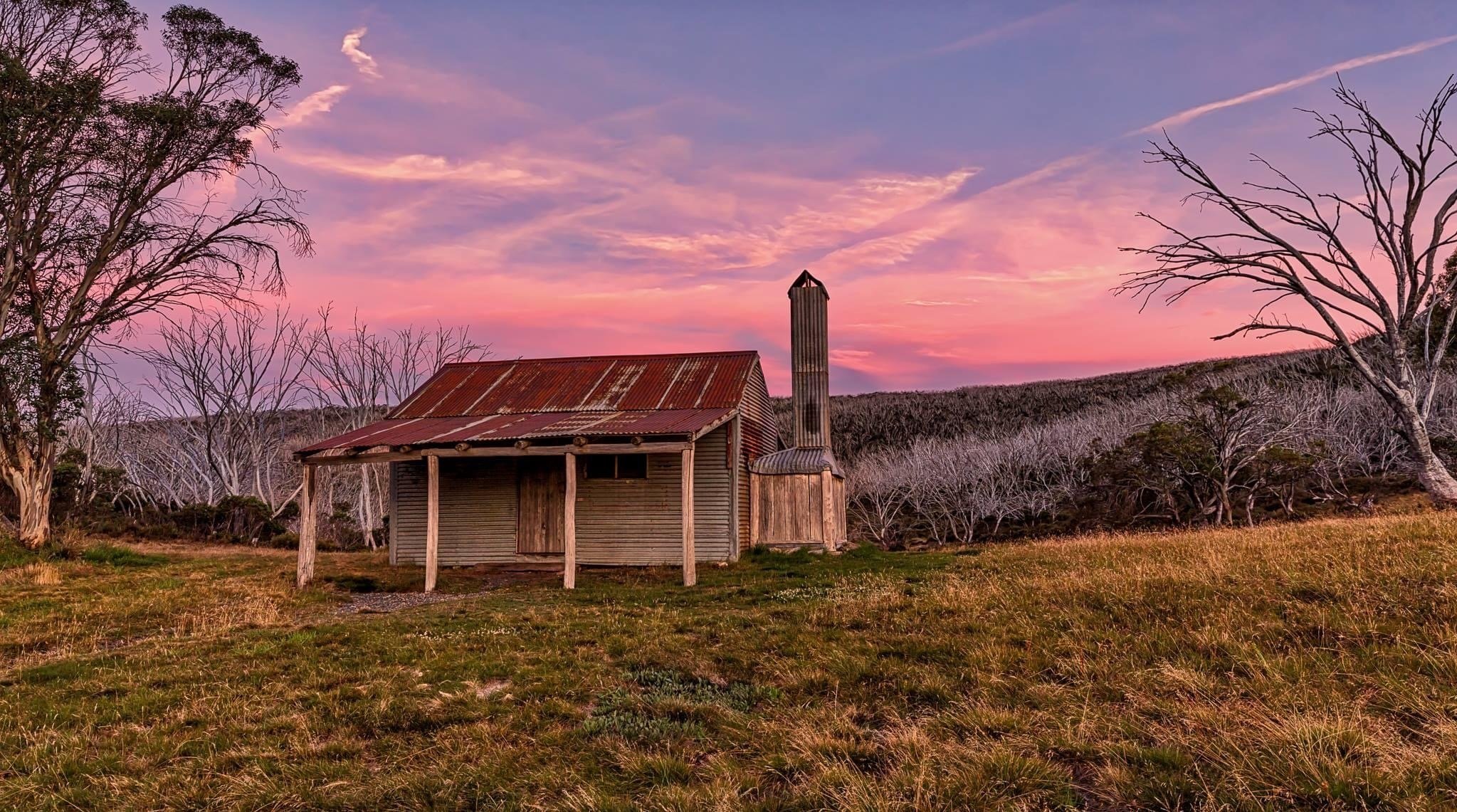 Sunrise at Bradley's Hut