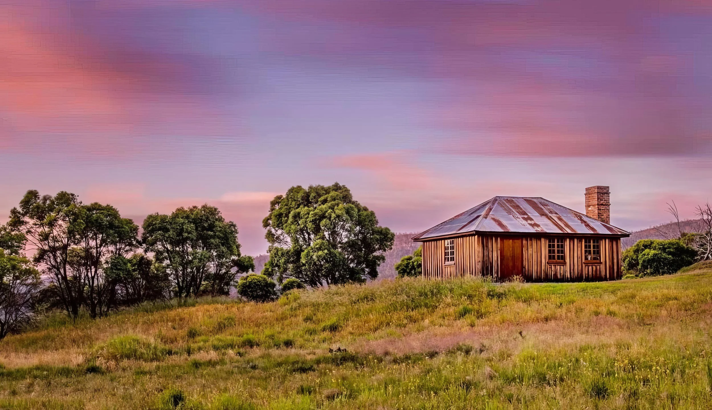 OLD HOUSES AND HIGH COUNTRY HUTS