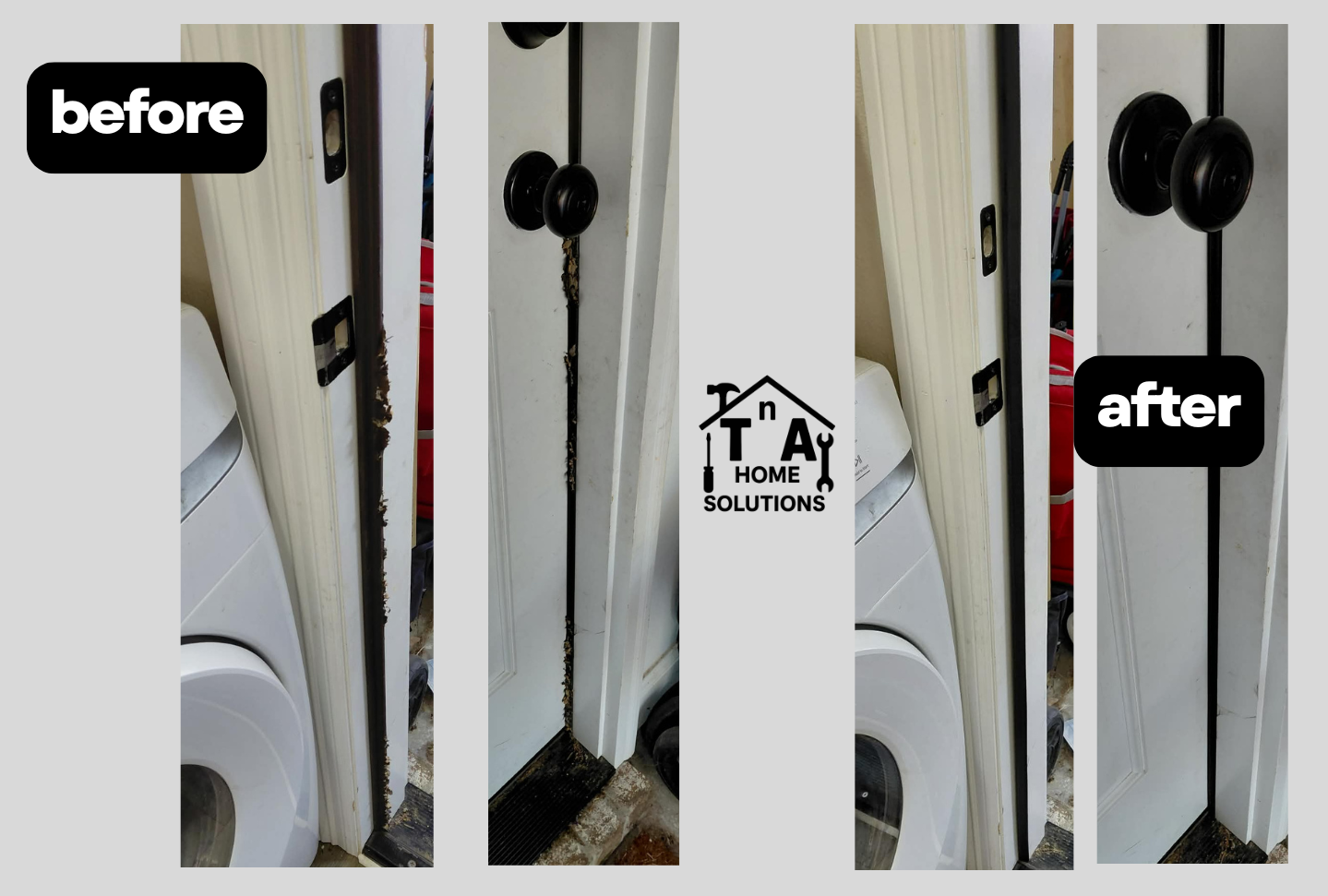 door weatherstrip replacement, in Picayune, MS