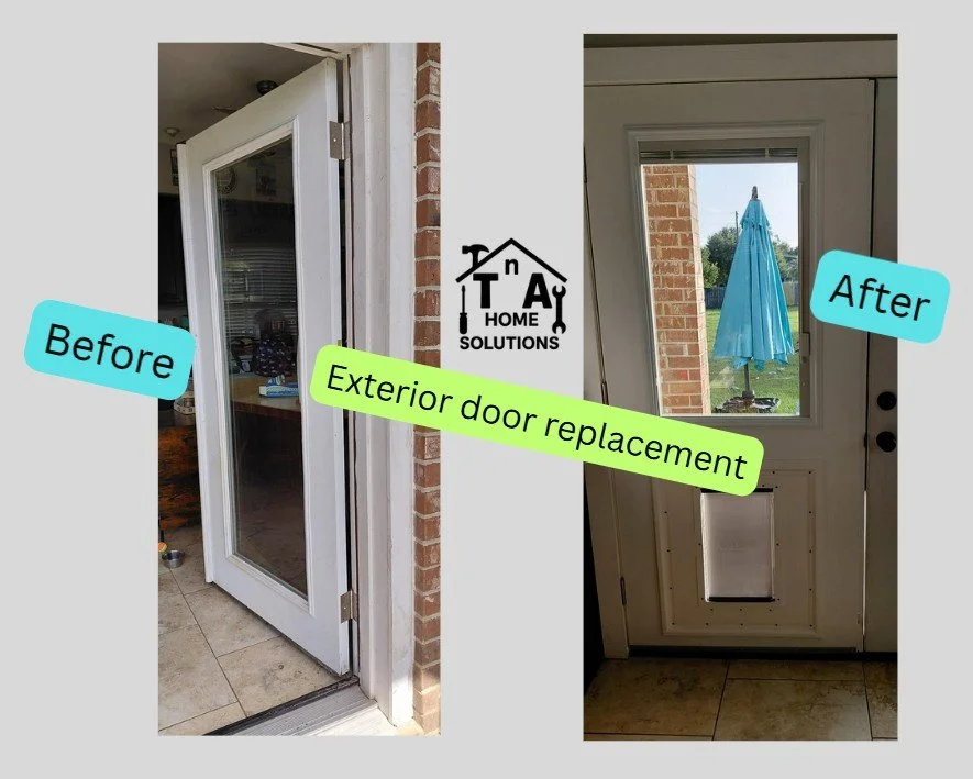 Exterior door replacement