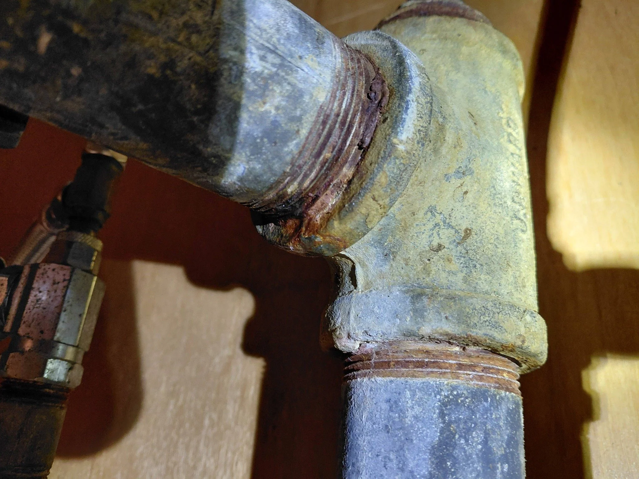 Corroded Pipe-Before