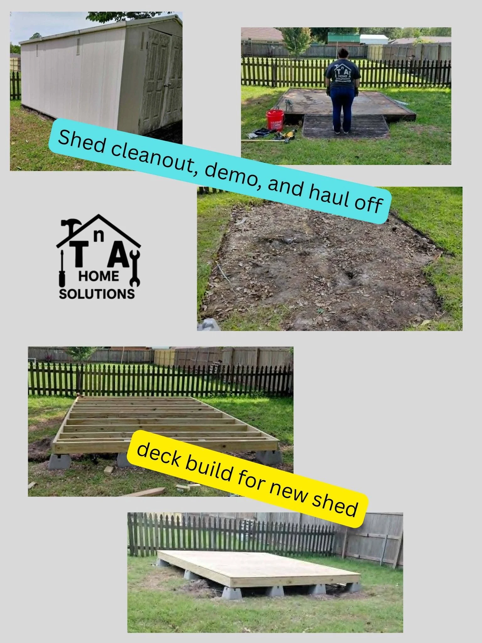 Shed Demo&Haul Off