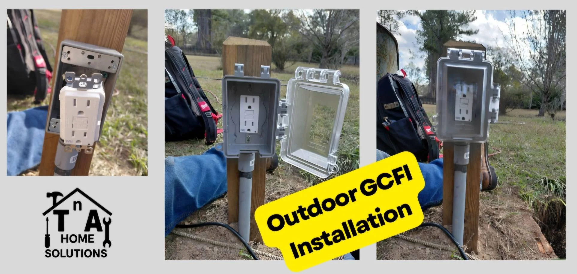 Outdoor GCFI Installation