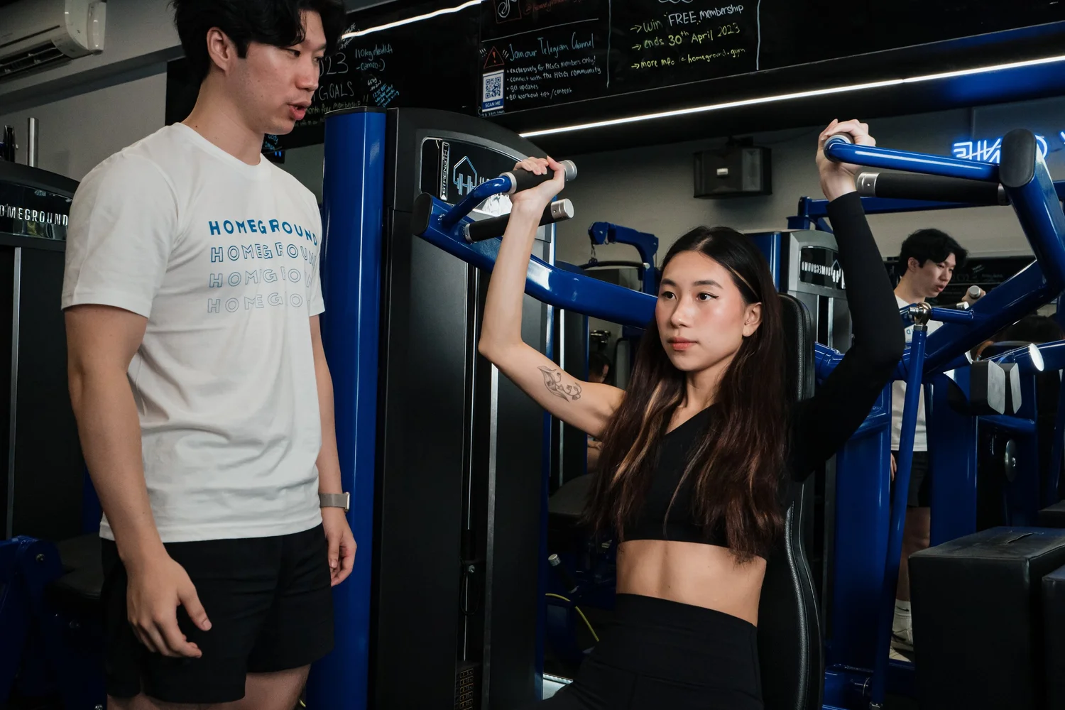 Personal training for body transformation at Homeground Gym