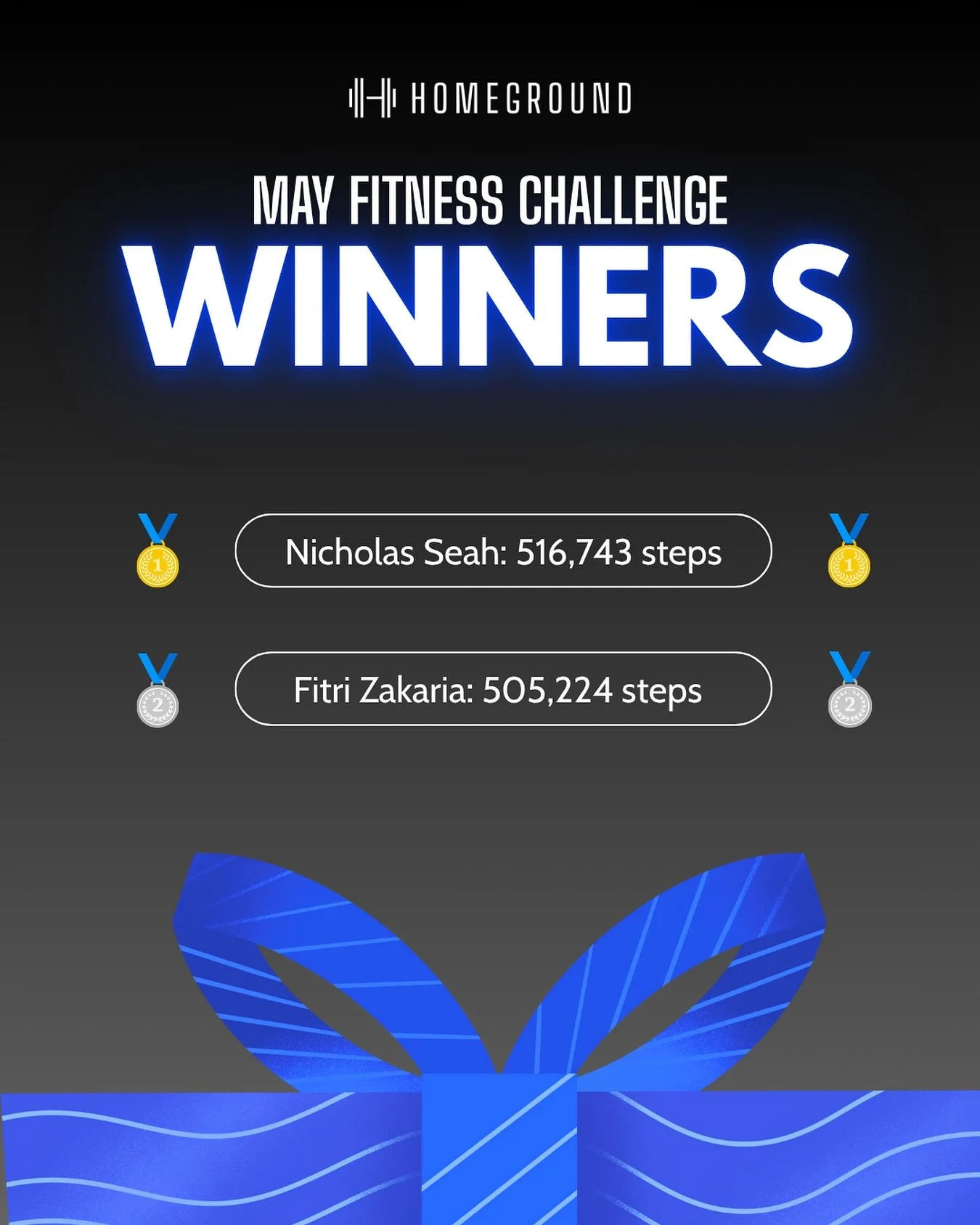 Congratulations to our May Fitness Challenge winners on winning $50 USD @lskd vouchers each! 🥳 Happy shopping ~ 🛍️
#homegroundgym #sgfitness #sgfitfam #sgfitnessmotivation #sggym