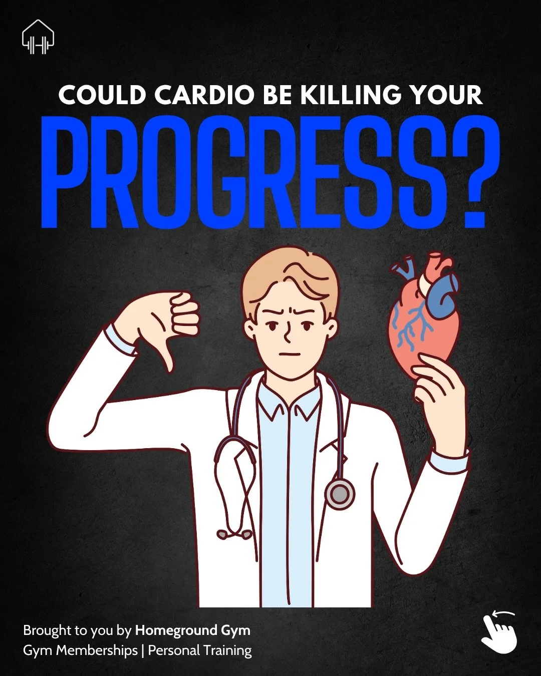 Could cardio be slowing your progress?

Cardio is great for heart health, endurance, and overall fitness. But if your goal is fat loss, endless cardio alone is not the answer.

The real results come from the right mix of strength training, proper nut