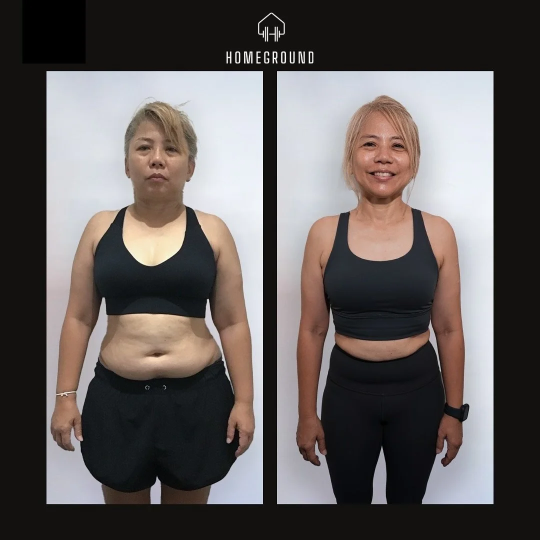 Sam personal training body transformation