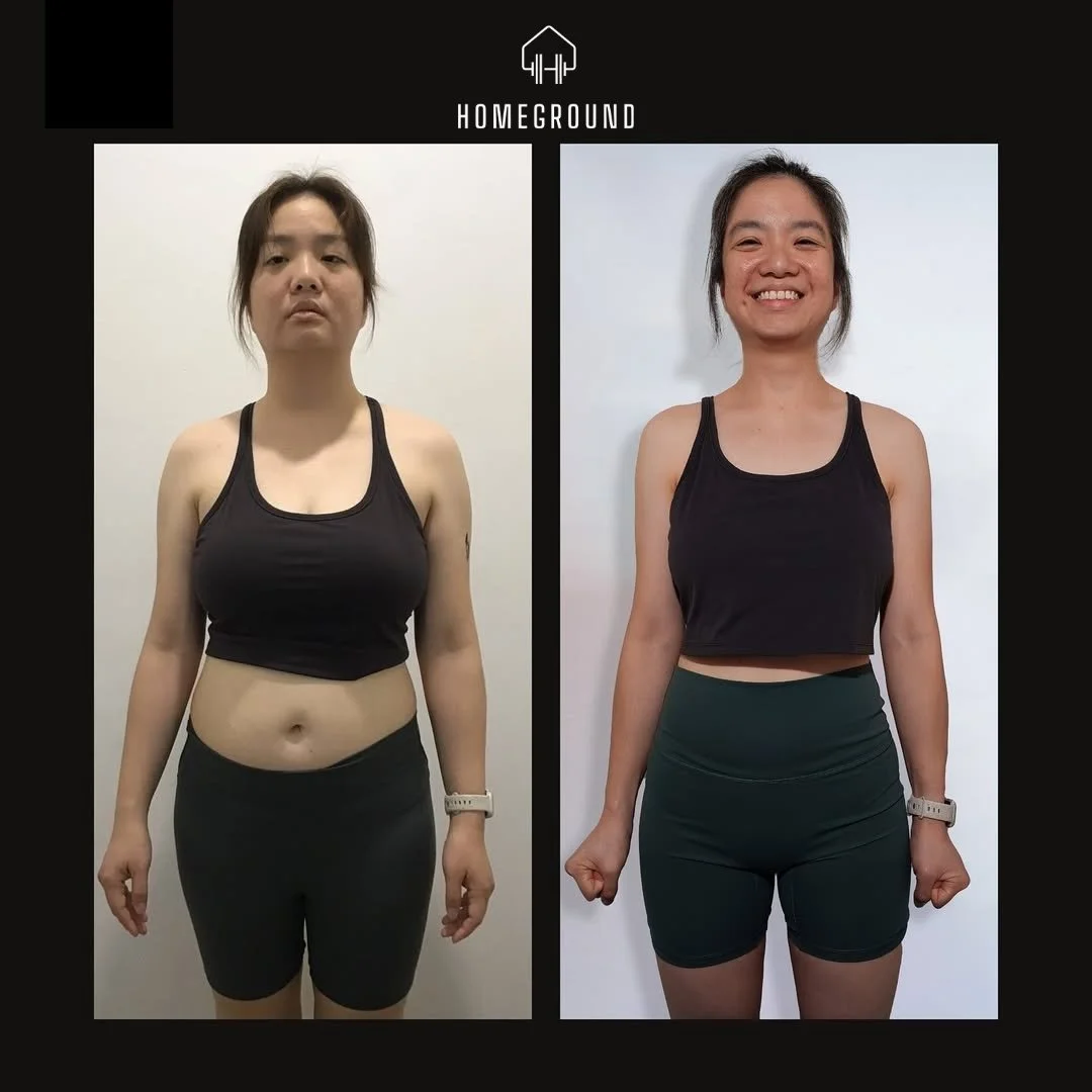 Michelle personal training body transformation