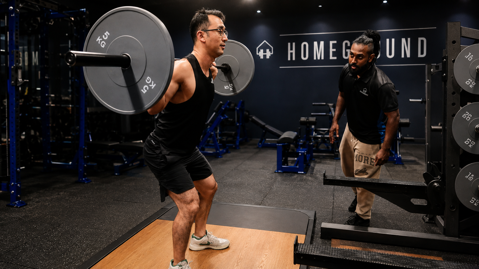 personal training homeground gym balestier