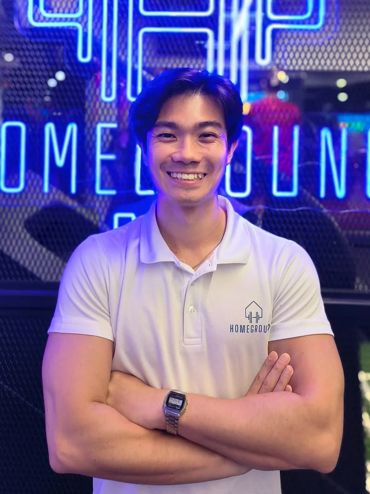 PT Jeremy Kieran Teo coaching at Homeground Gym Clementi