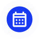 Sustainable habits and weekly tracking icon