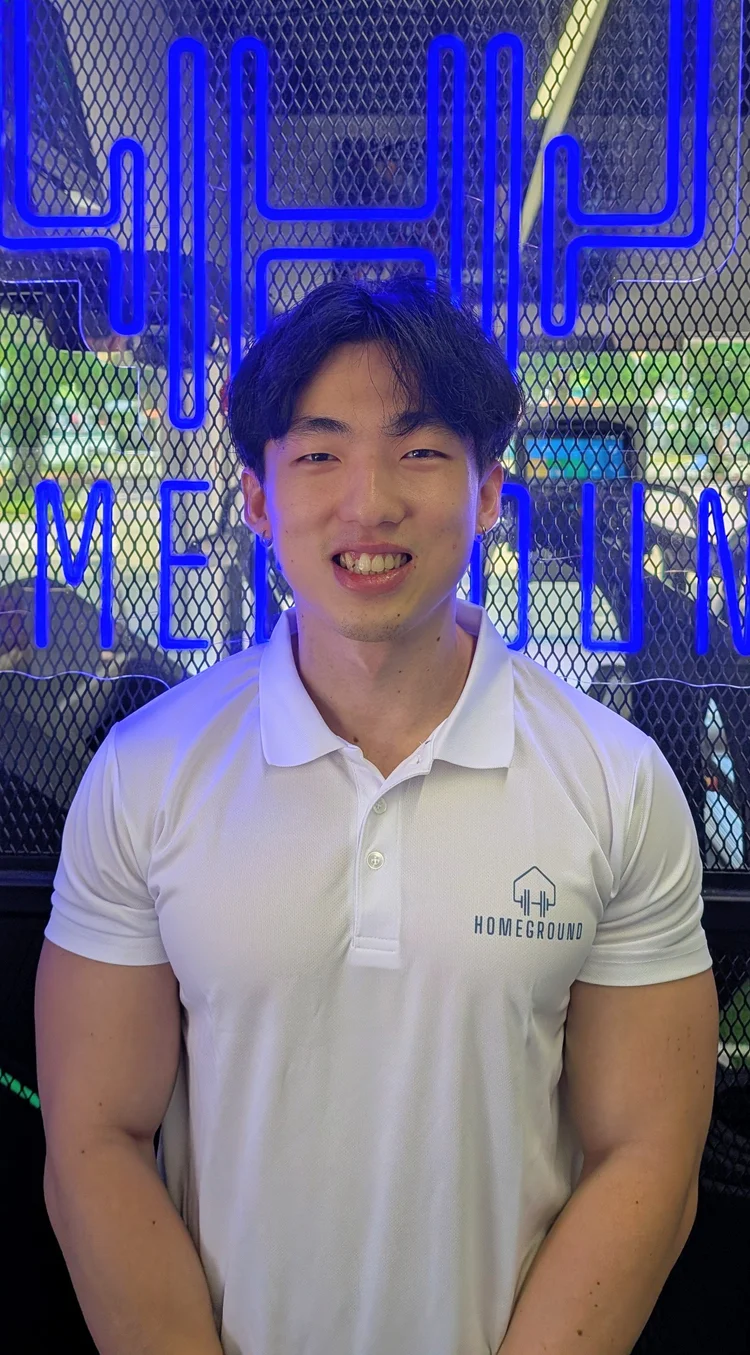PT Hao Yi coaching at Homeground Gym Clementi