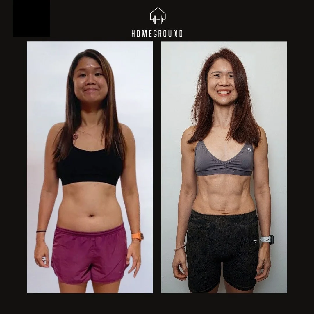 Desiree personal training body transformation