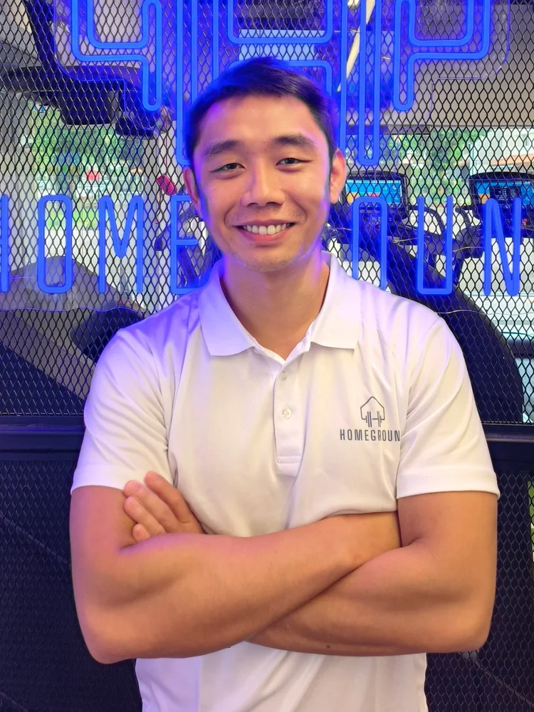 PT Timothy Lim coaching at Homeground Gym Clementi