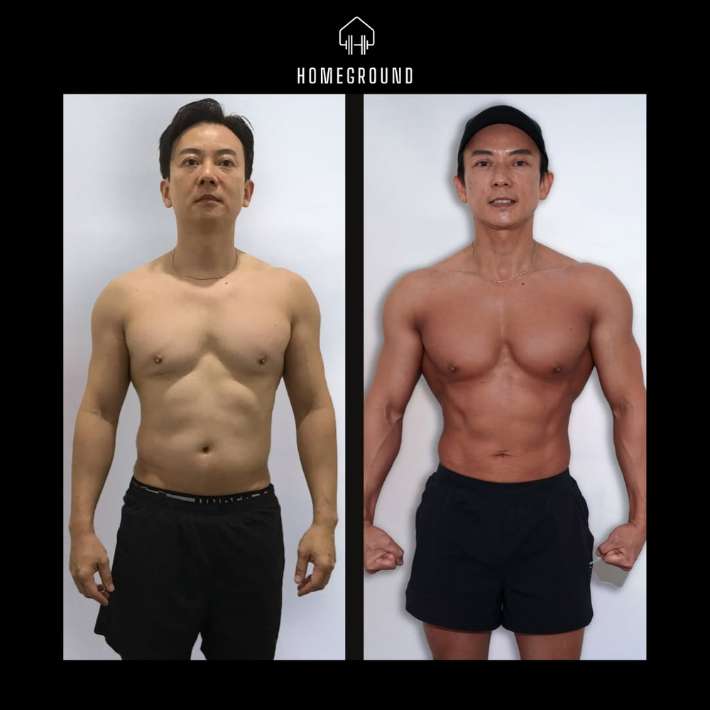 Homeground personal training transformation