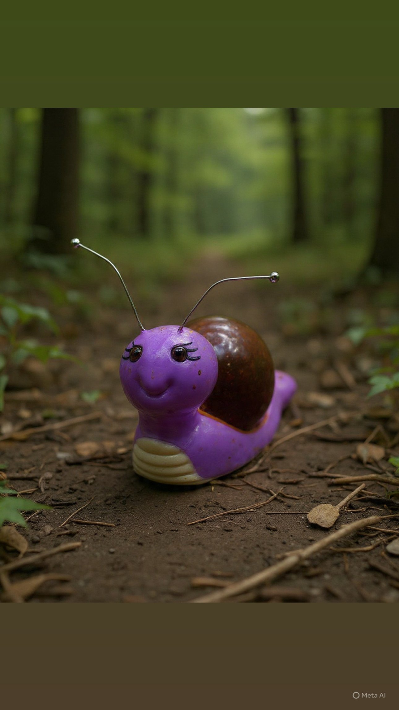 Snail Desk Buddies (not a magnet)