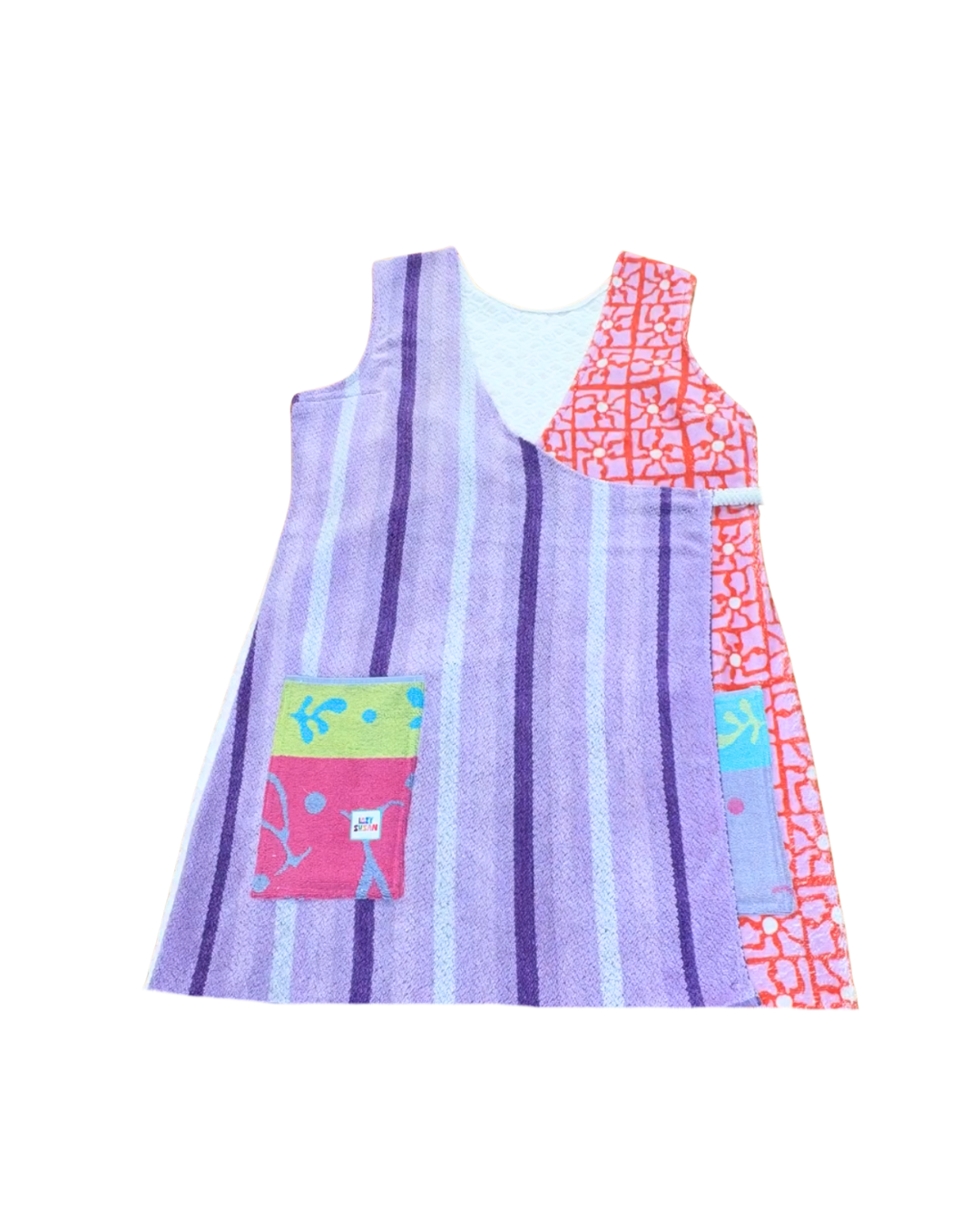 Sundowner Upcycled Towel Wrap Dress