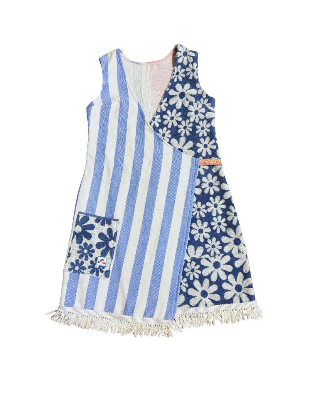 Coral Coast Wrap Towel Dress