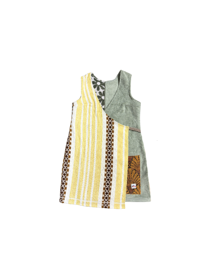 Lemon Grove Wrap Towel Dress