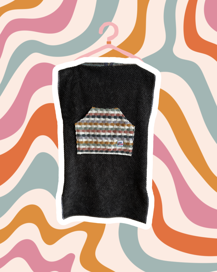 Toddler Upcycled Towel Hoodie