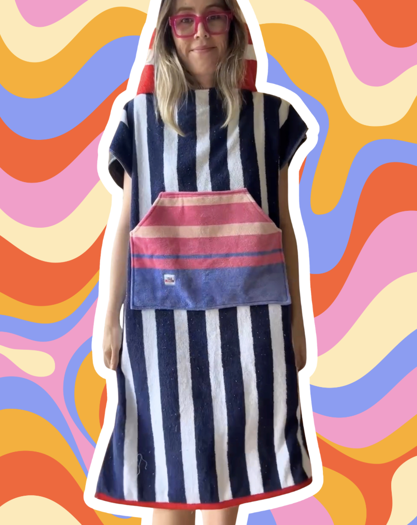 Upcycled Terry Towel Hoodie