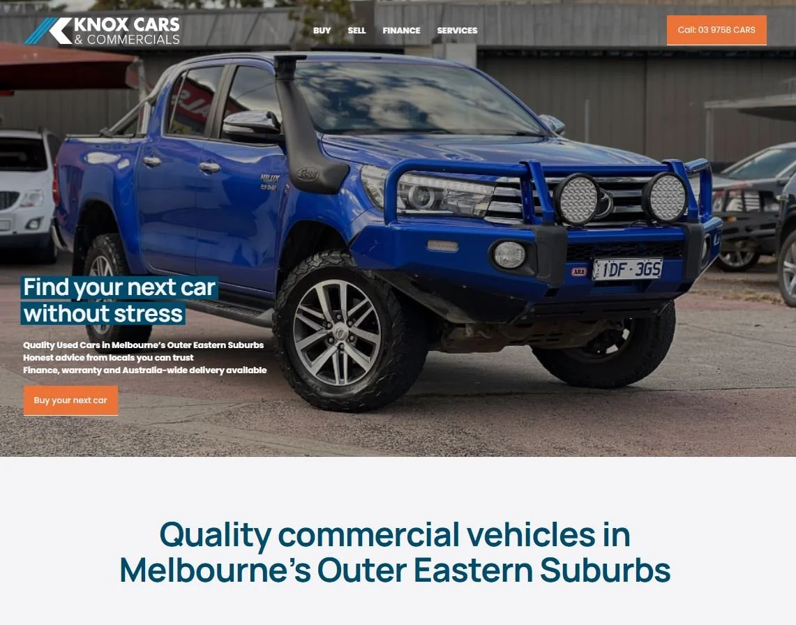 Knox Cars & Commercials