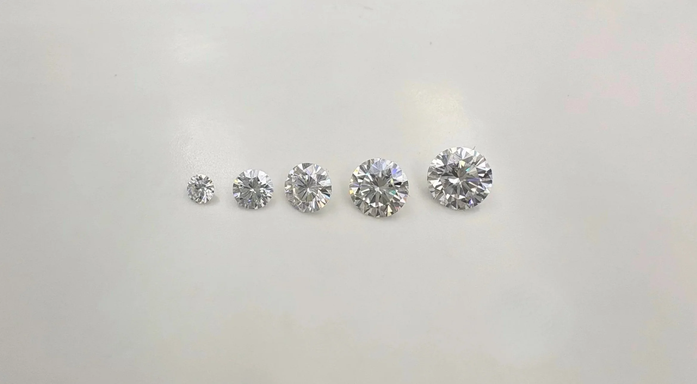 Moissanite  Pictured: White 