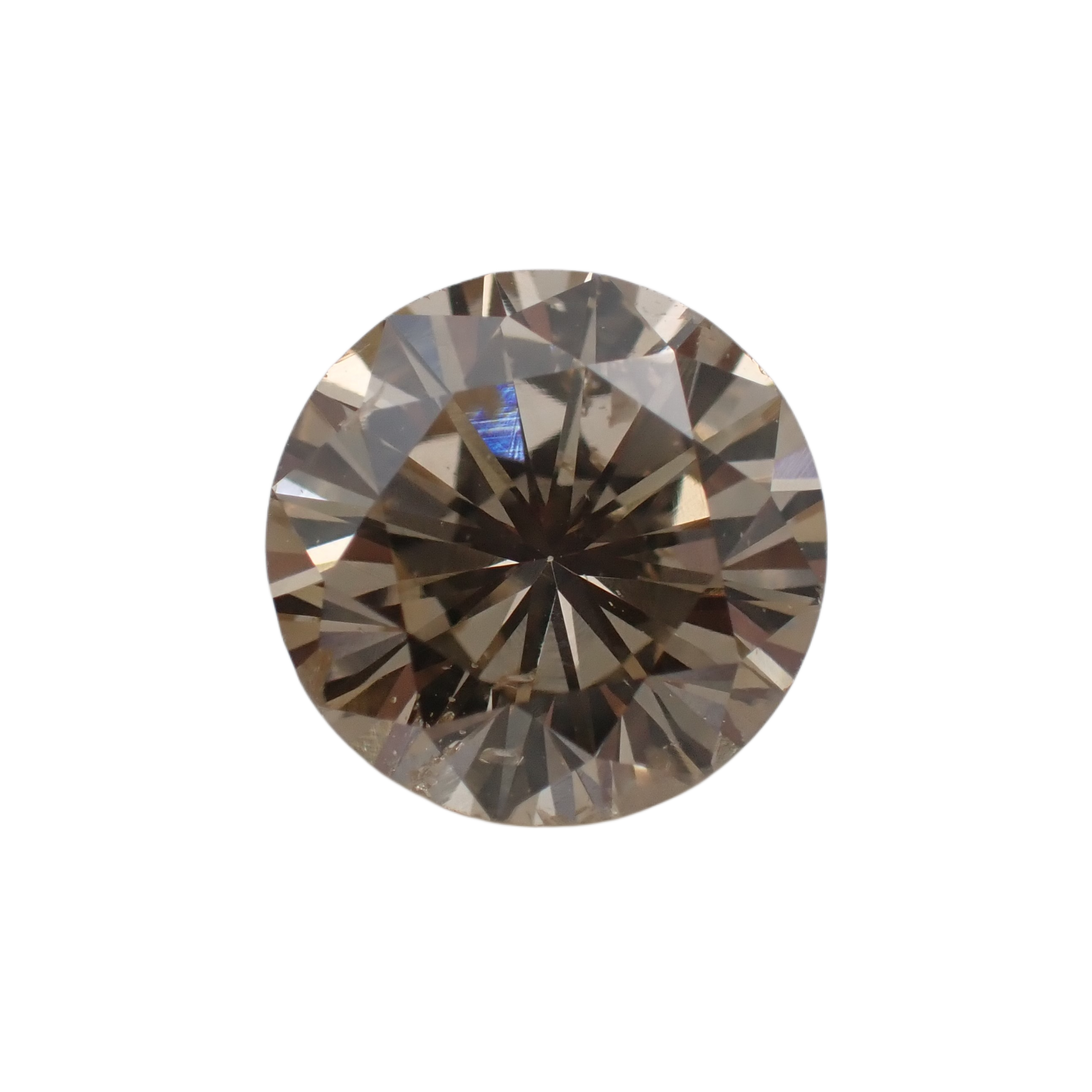 Recycled Diamond Champagne Round 1.03ct