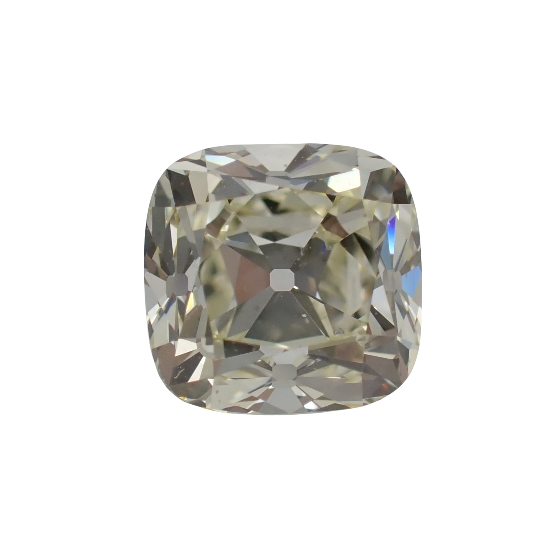 Recycled Diamond Tinted Old Mine Brilliant 1.21ct
