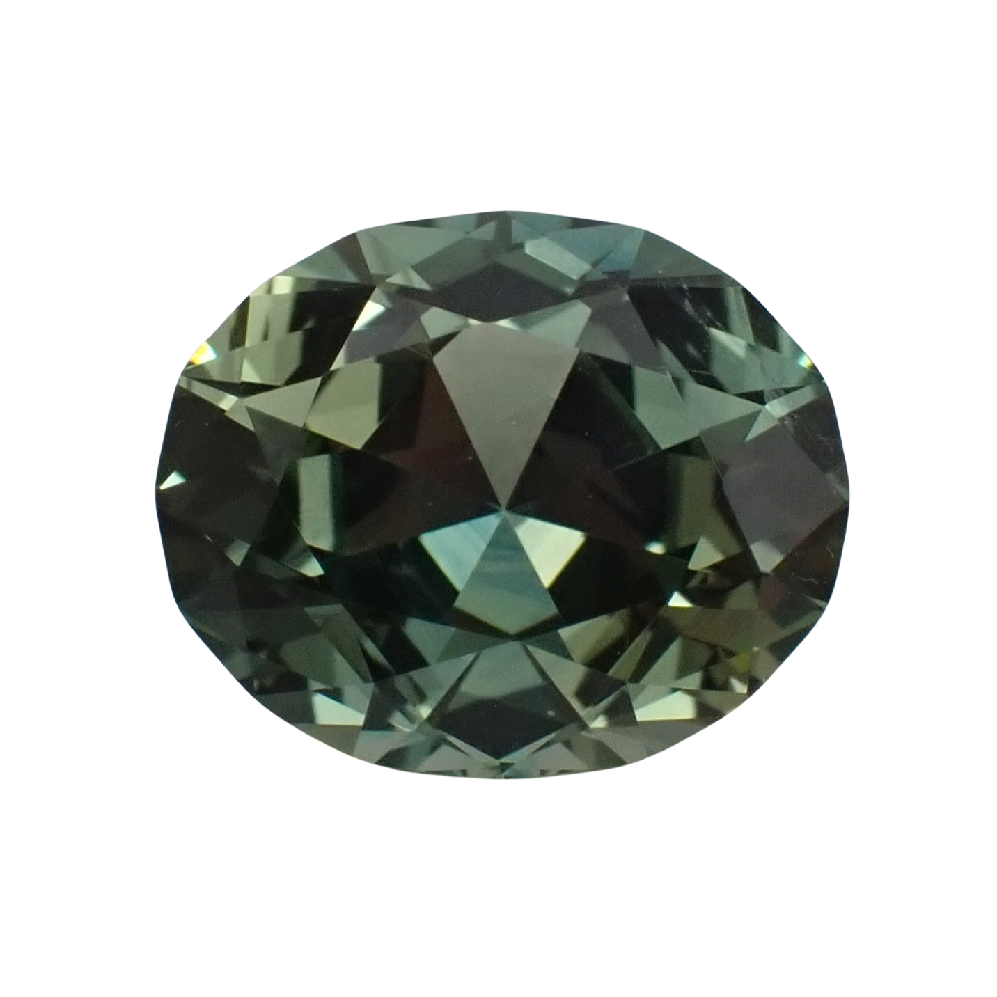 Sapphire Teal Oval 2.44ct