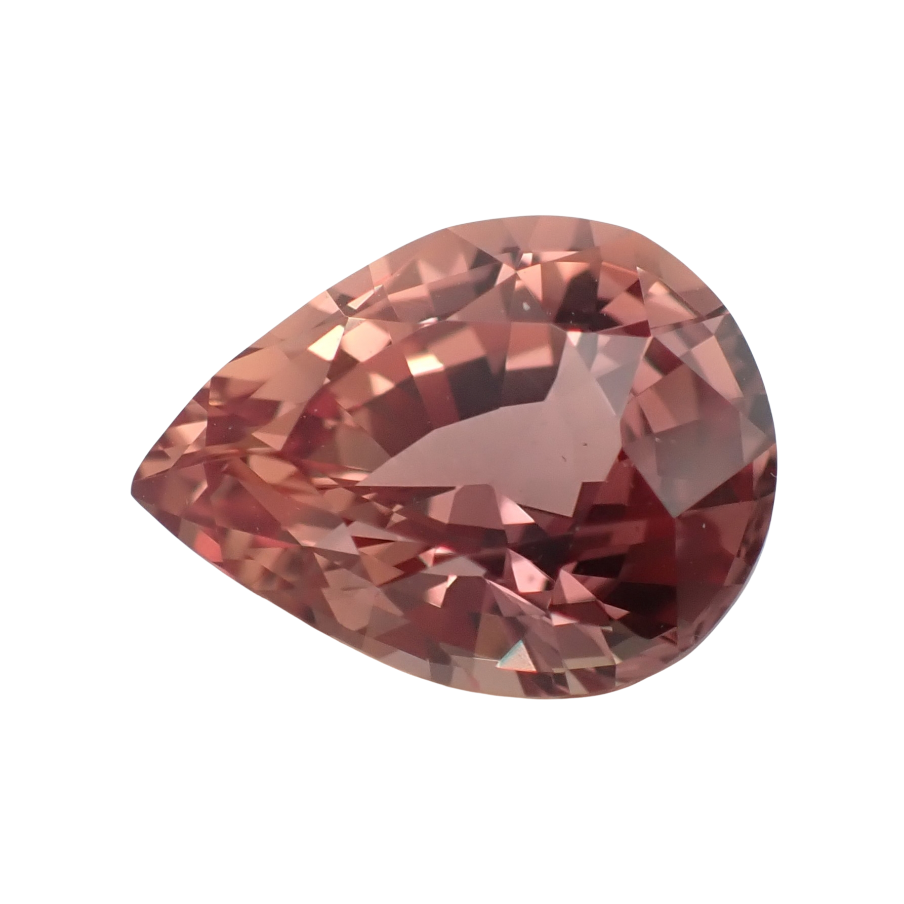 Sapphire Padparadscha Pear 1.57ct