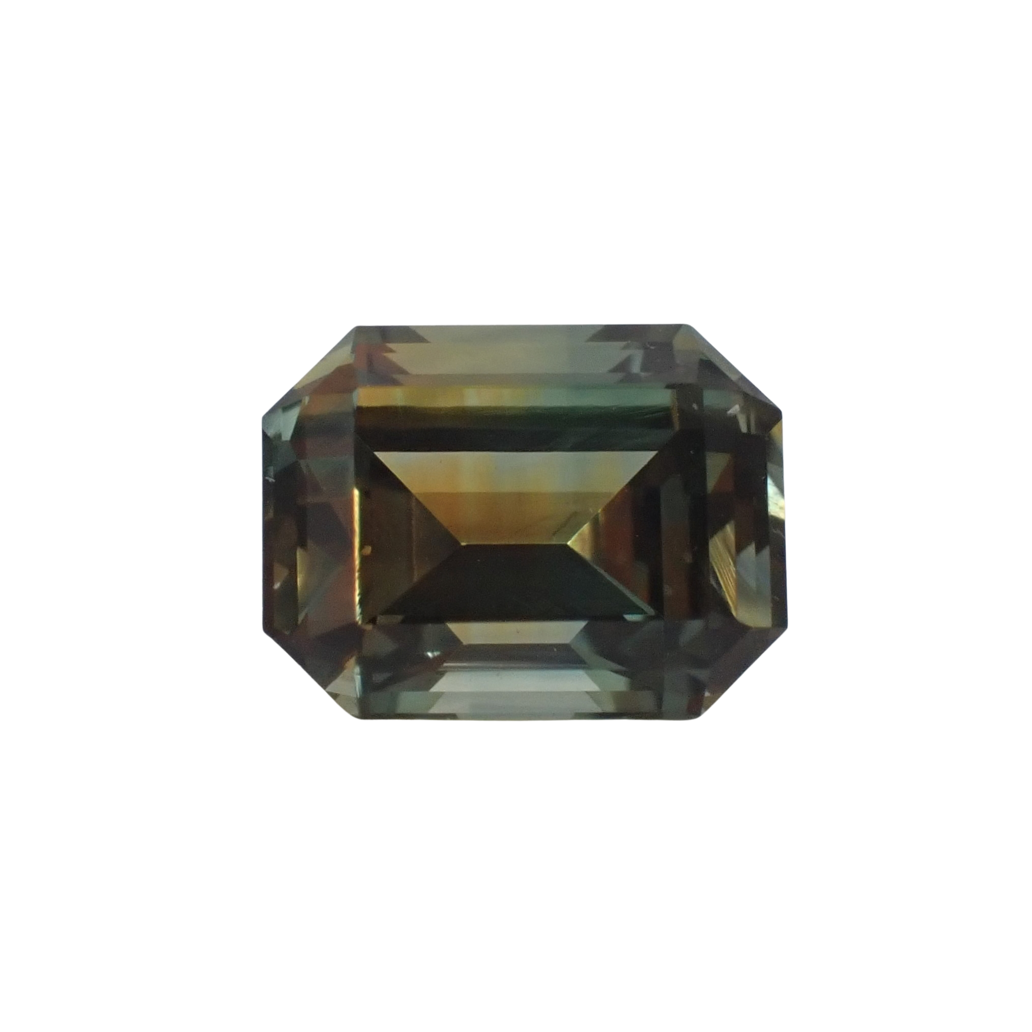 Sapphire Parti Bronze Blue Emerald 1.09ct