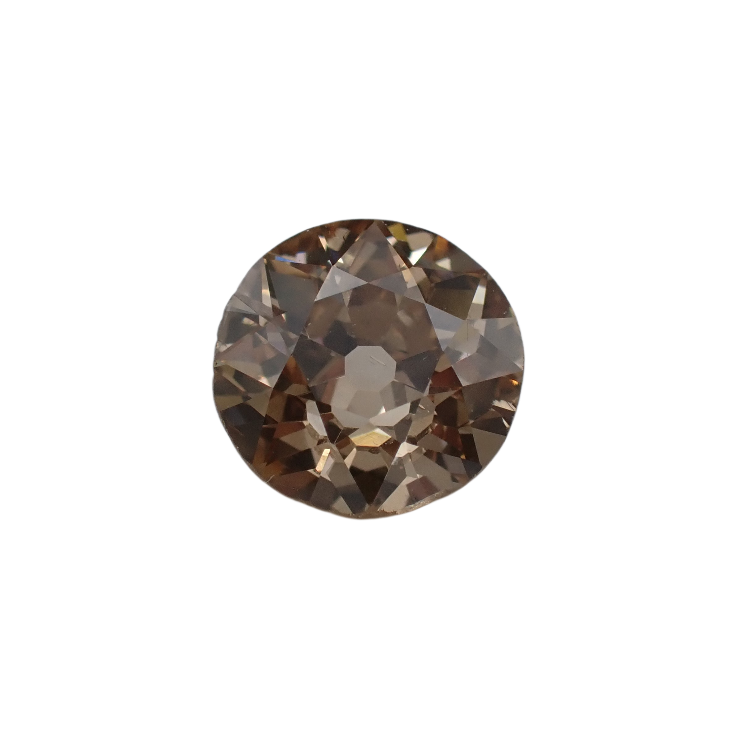Recycled Diamond Champagne Round 0.56ct