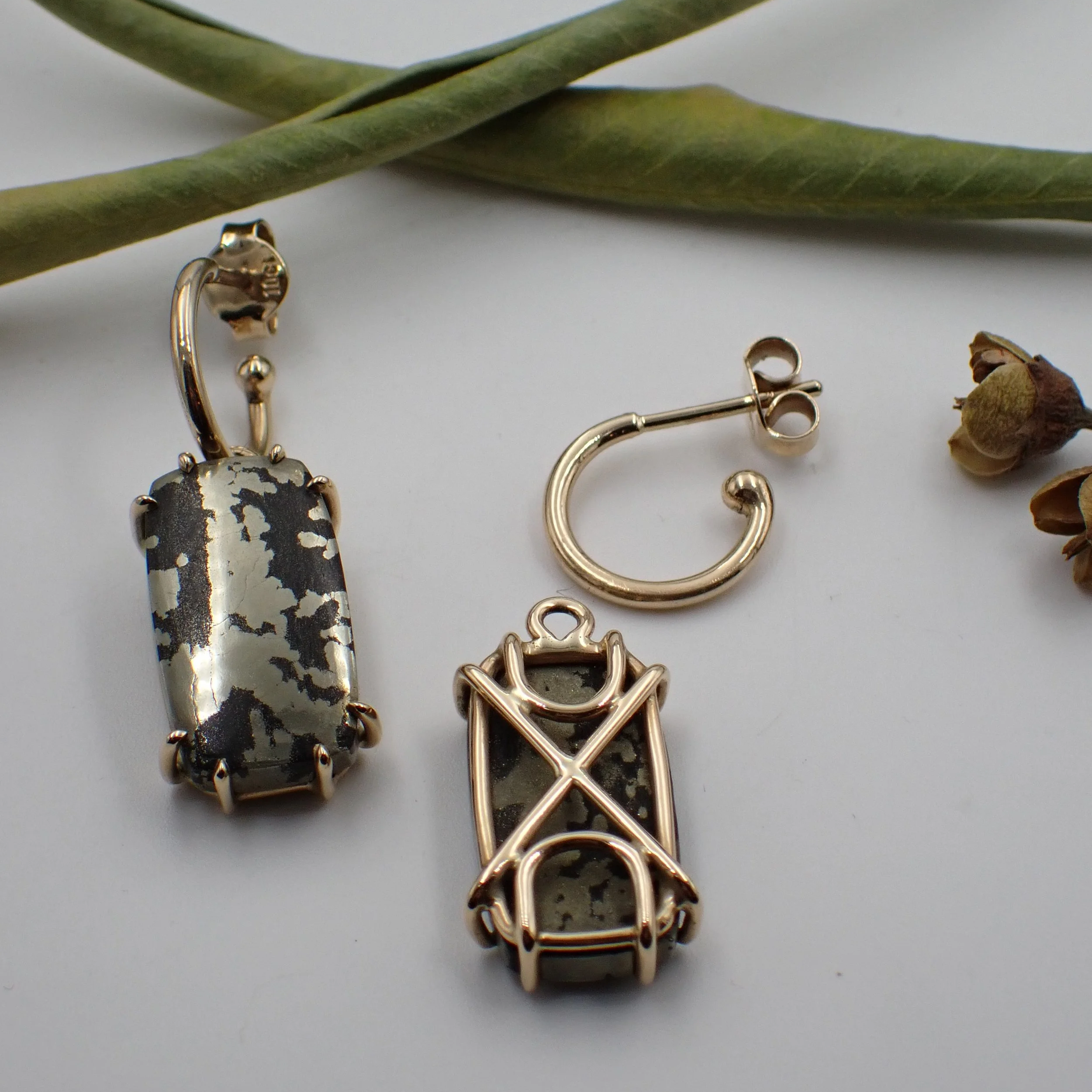 Apache Gold Charms - Changeable Earrings