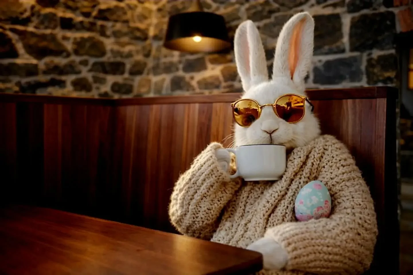 The Easter Bunny beat you to the booth 🐰☕️ don&rsquo;t worry, he saved you a seat!
We&rsquo;re pouring all weekend: Good Friday
Easter Saturday and Easter Monday 6am - noon
Hop in before he orders your usual 🤎

We will be CLOSED Good Friday &amp; E