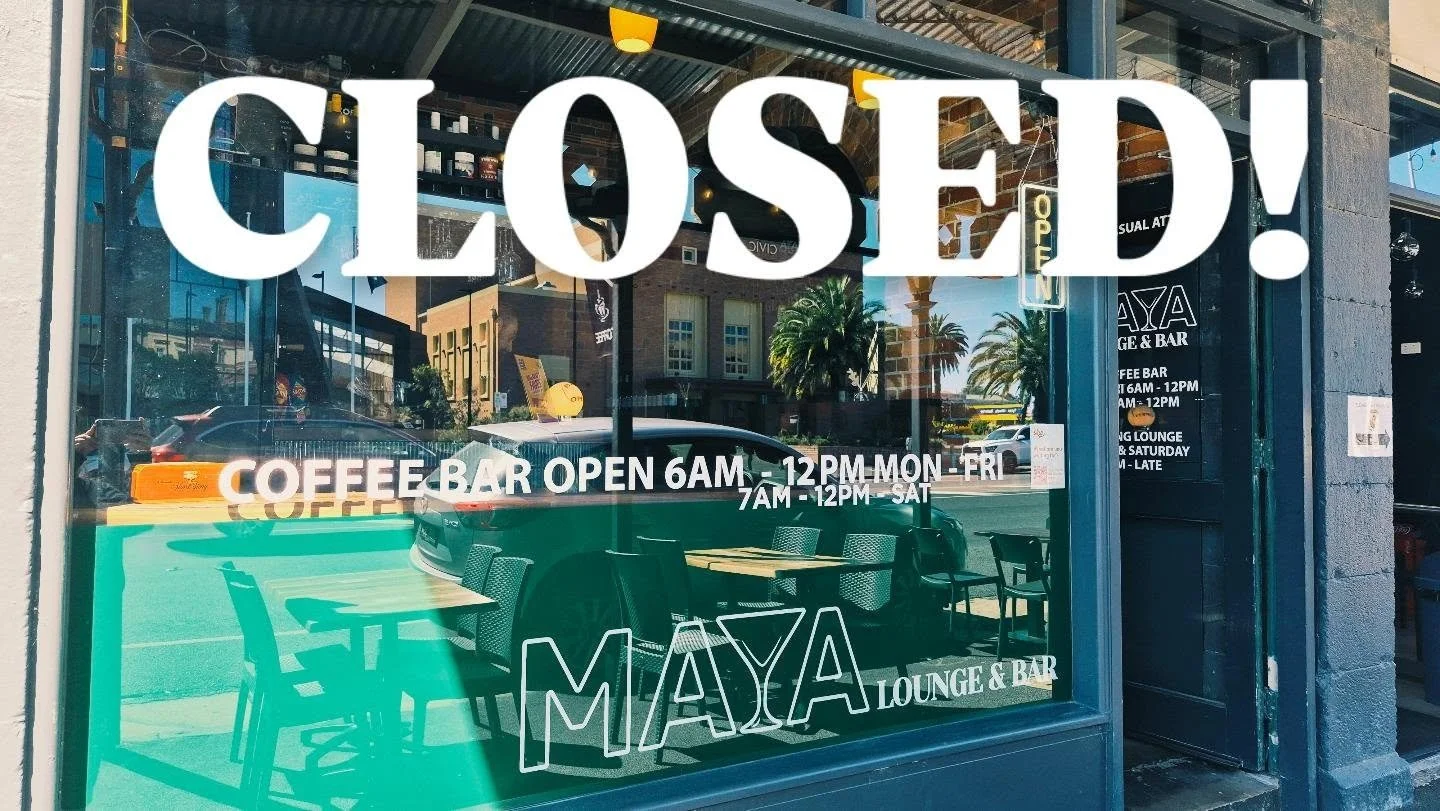 Dear Customers,  we will CLOSED TUESDAY 28TH APRIL. 
Reopening WEDNESDAY 6am ! 
Sorry for any inconvenience guys! 

See you Wednesday ☕️