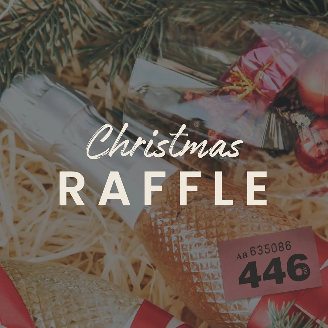 An image of prizes to be won at the Christmas Raffle at The Ship in Upavon.