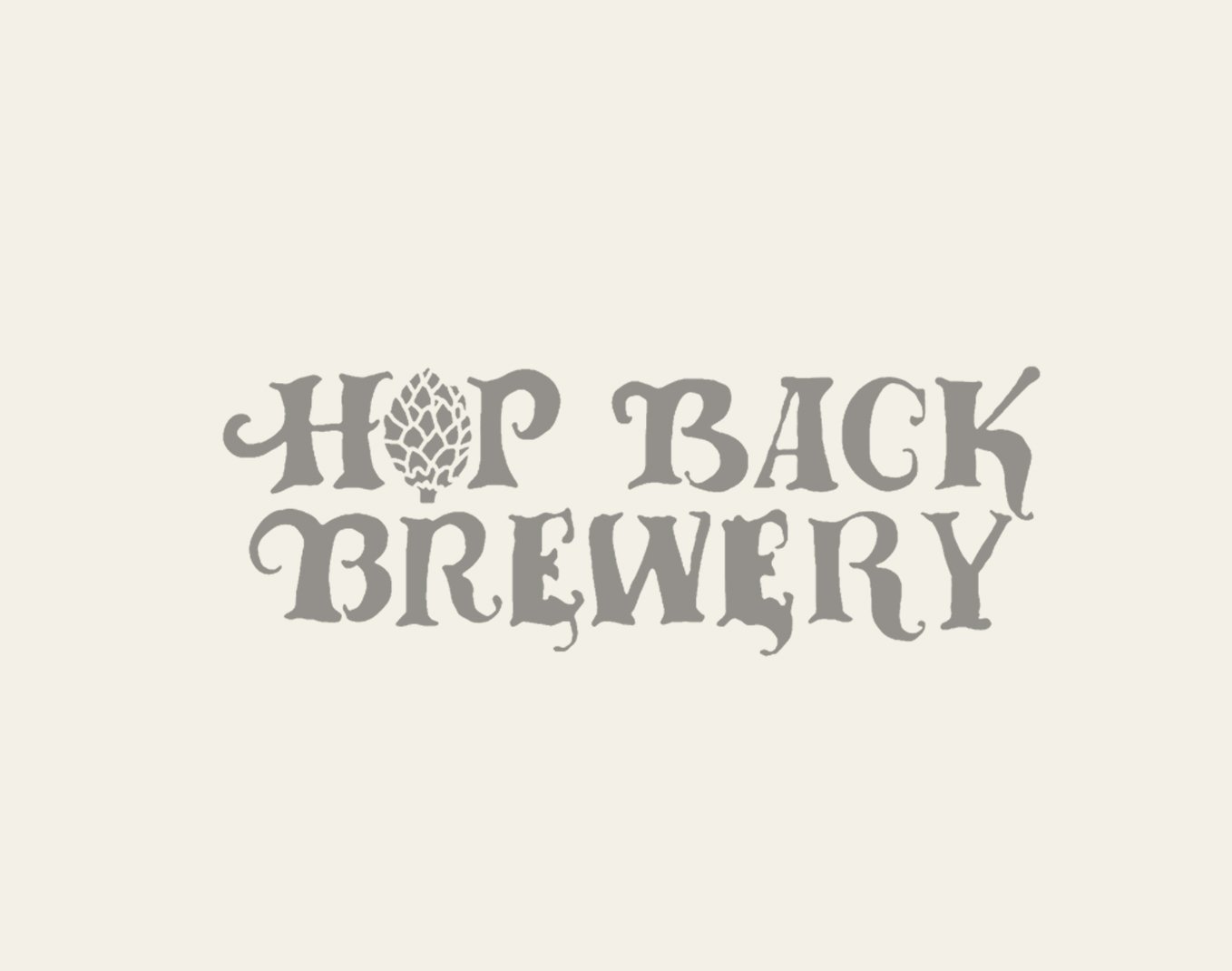 A logo for the Hop Back Brewery, from The Ship pub in Upavon,