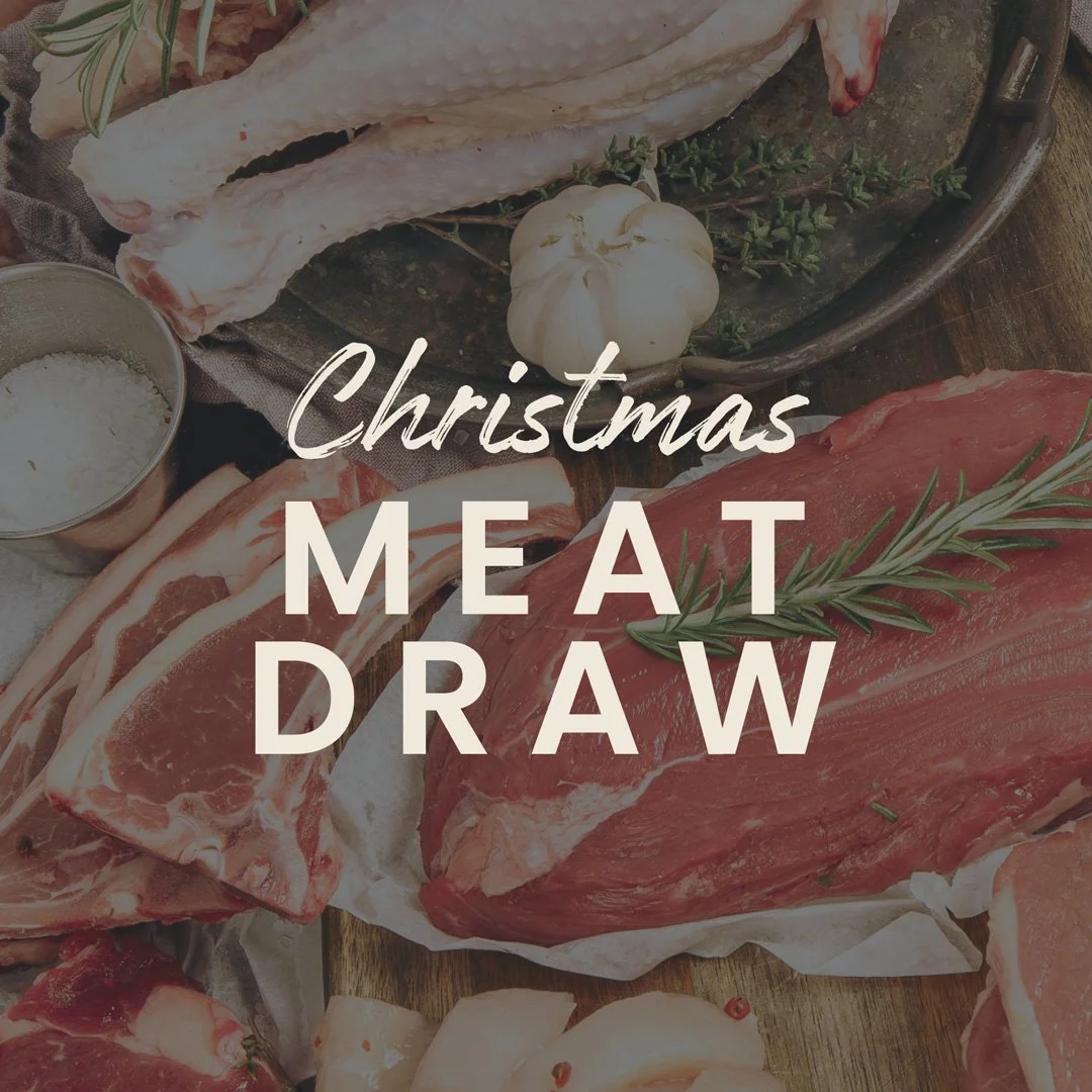 An image of a selection of local Meat for the Christmas Meat Draw at The Ship in Upavon.
