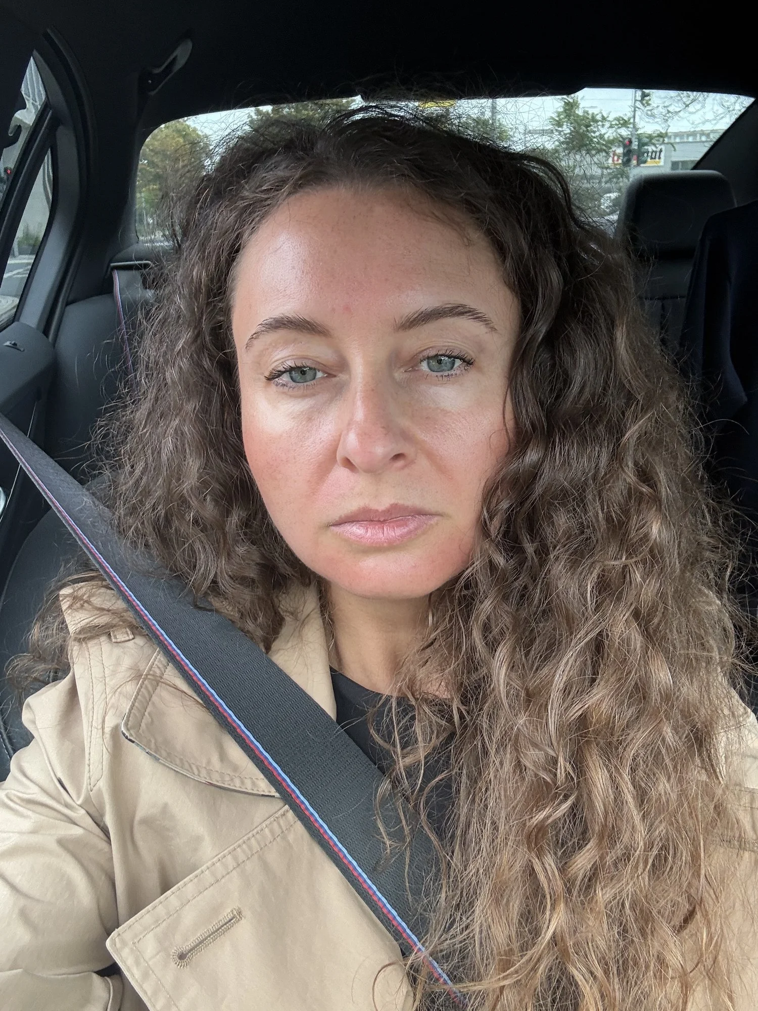 Kate an Tag 2 nach der MultiFRAX-Sitzung, die Wangen sind noch gerötet