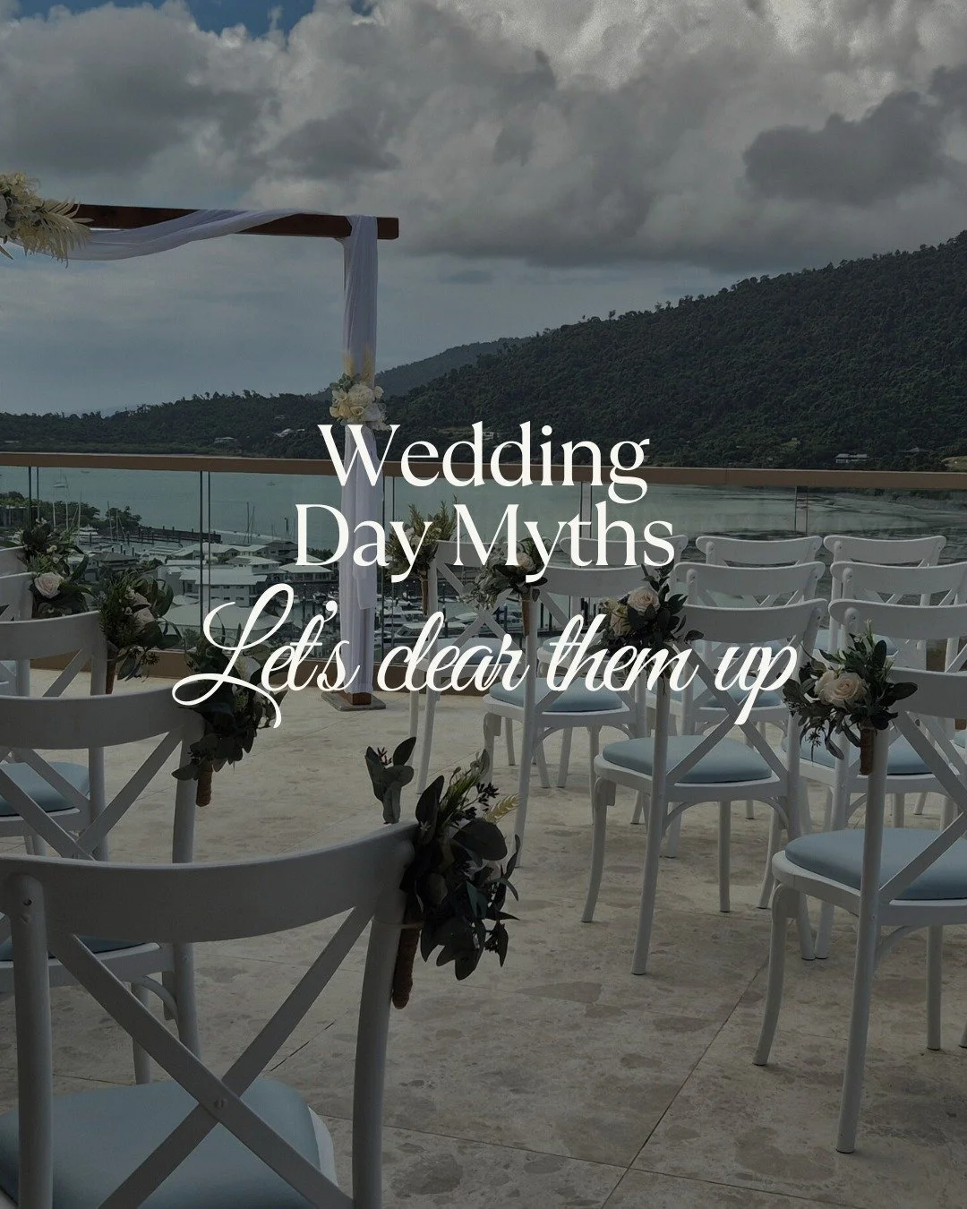 There are so many Wedding myths out there&hellip; &amp; honestly, they&rsquo;re the reason so many couples feel stressed before the big day 

The truth is:
💍 Venues manage venues &mdash; not your whole Wedding
💍 Your loved ones deserve to celebrate