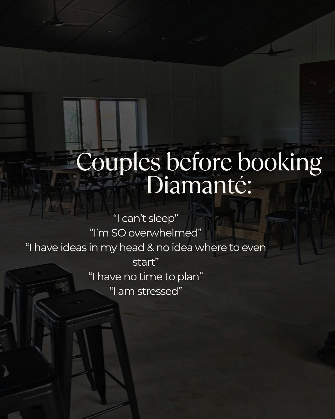 One of the most common things my couples tell me is how much lighter they feel once they&rsquo;ve booked their Planner or Coordinator

Less late-night Googling, fewer &ldquo;what ifs&rdquo;, more excitement &amp; way more enjoyment of the engagement 