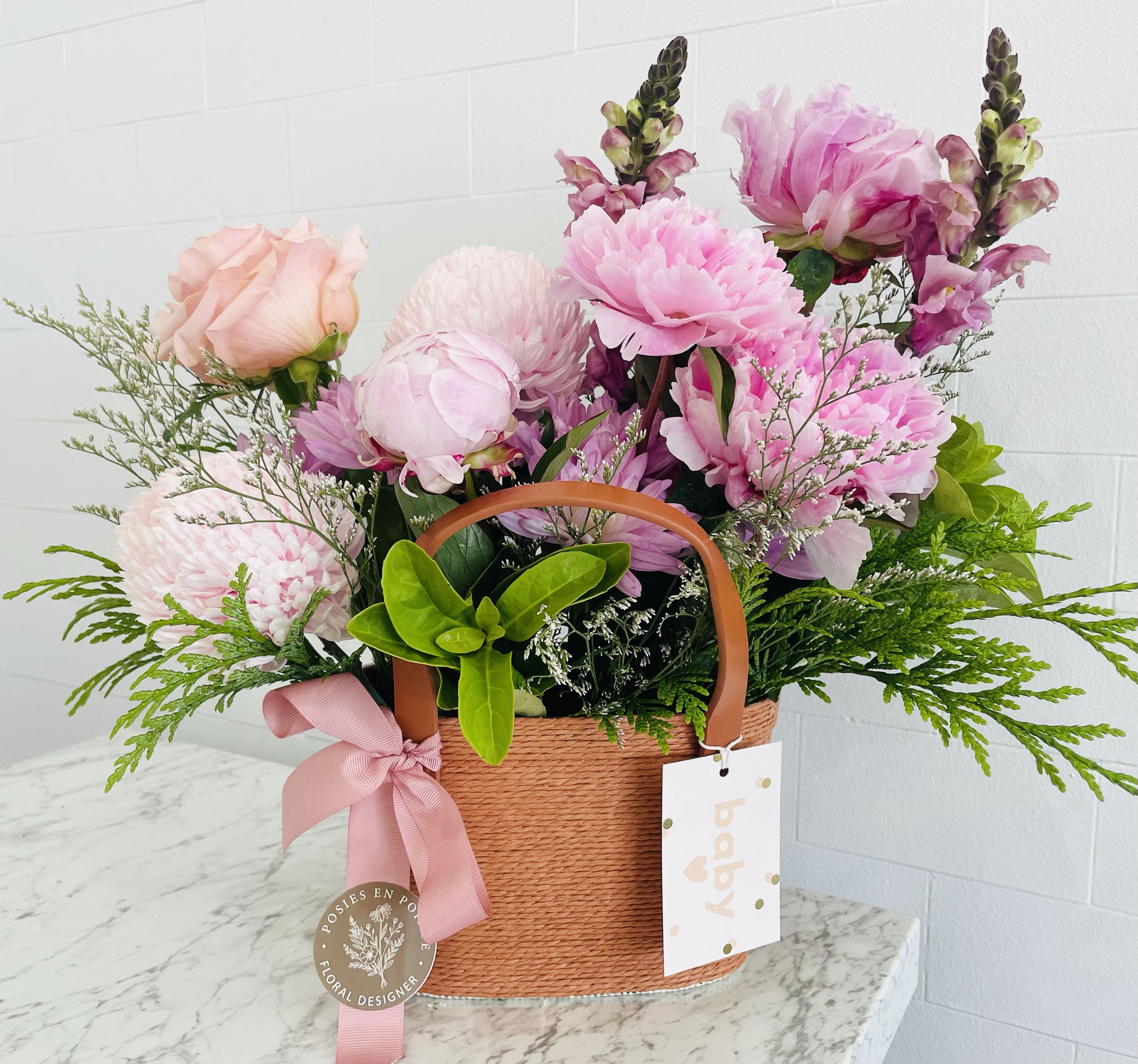 Baby bloom basket