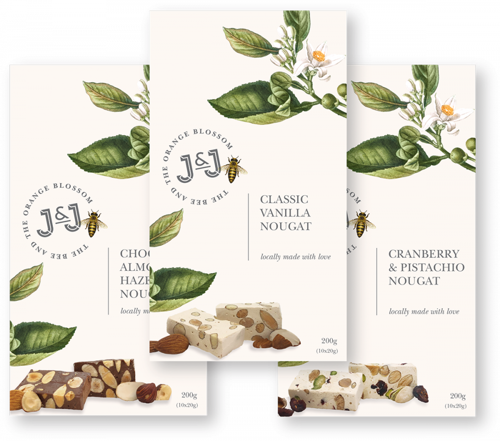 J & J Nougat 200g