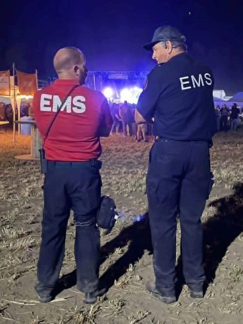 Chase the Horizon EMS staff providing medical standby coverage at an event in Minnesota