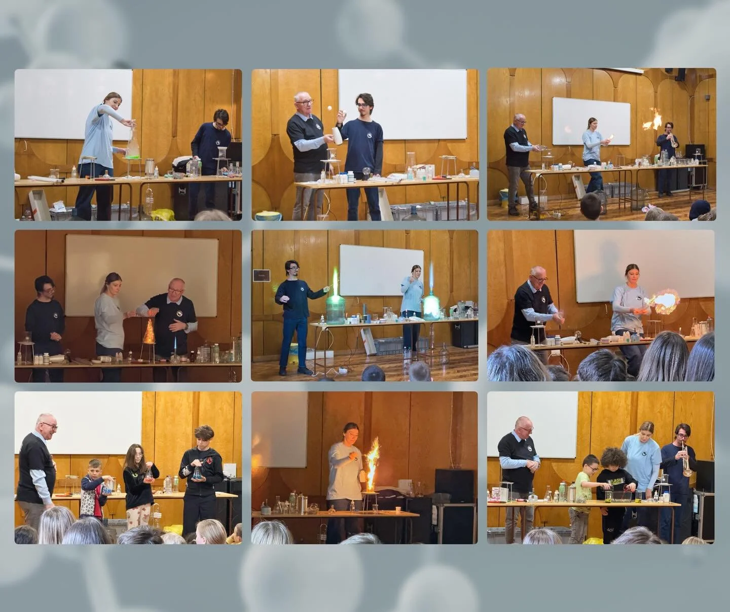 Ma iskol&aacute;nk minden tanul&oacute;ja egy igaz&aacute;n k&uuml;l&ouml;nleges &eacute;lm&eacute;ny r&eacute;szese lehetett: izgalmas &eacute;s l&aacute;tv&aacute;nyos k&eacute;miai k&iacute;s&eacute;rletek tett&eacute;k eml&eacute;kezetess&eacute;