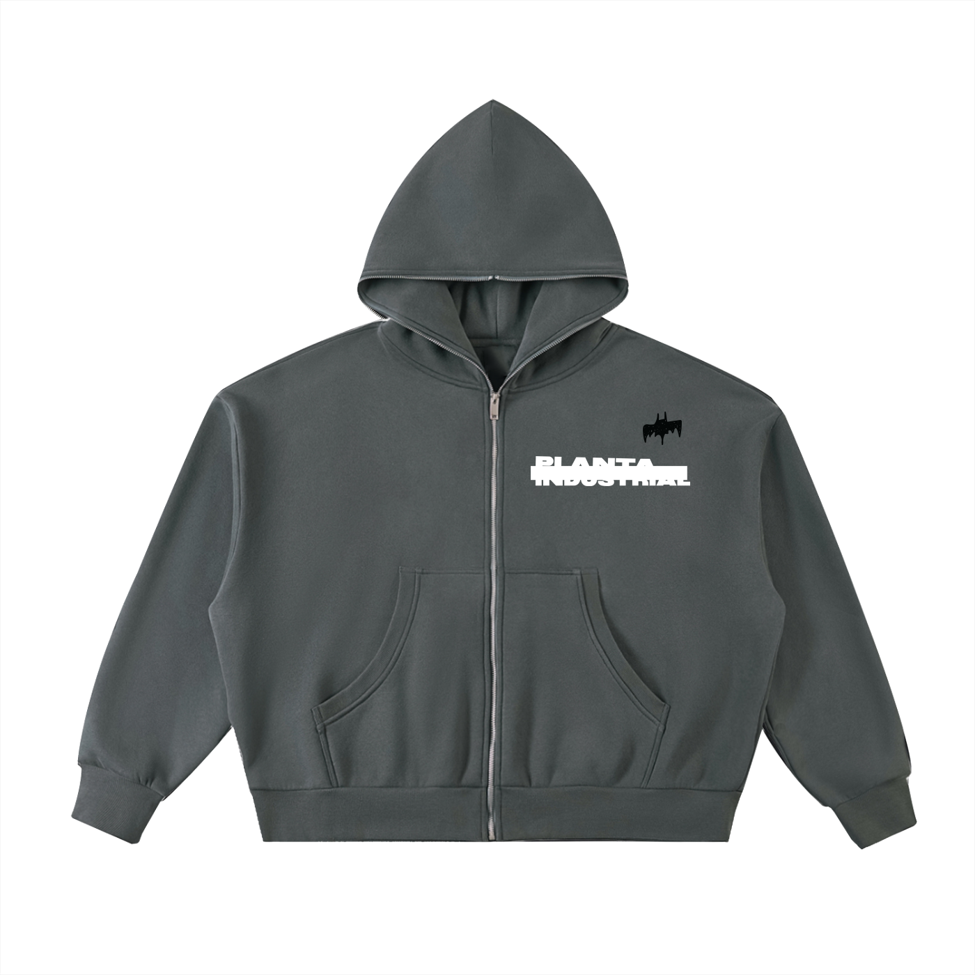 Bronx Zoo Full-Zip Boxy Hoodie