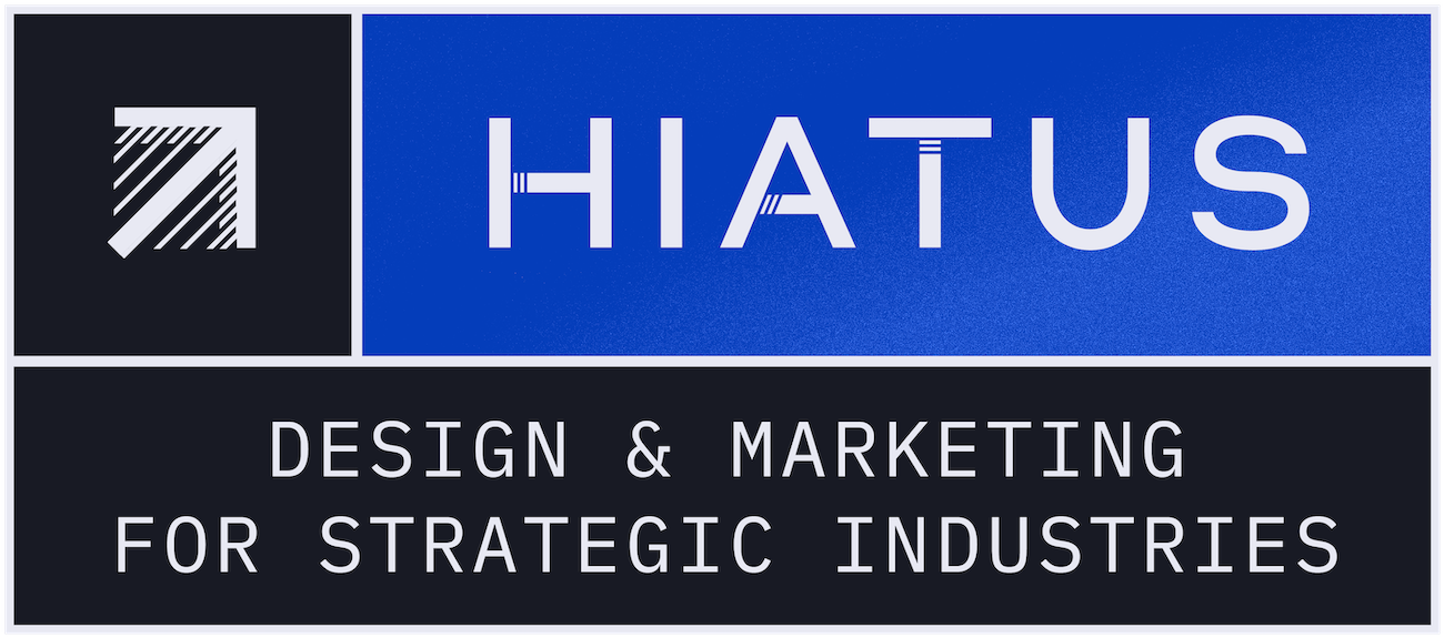 ↗ HIATUS _ Design &amp; Marketing for Strategic Industries