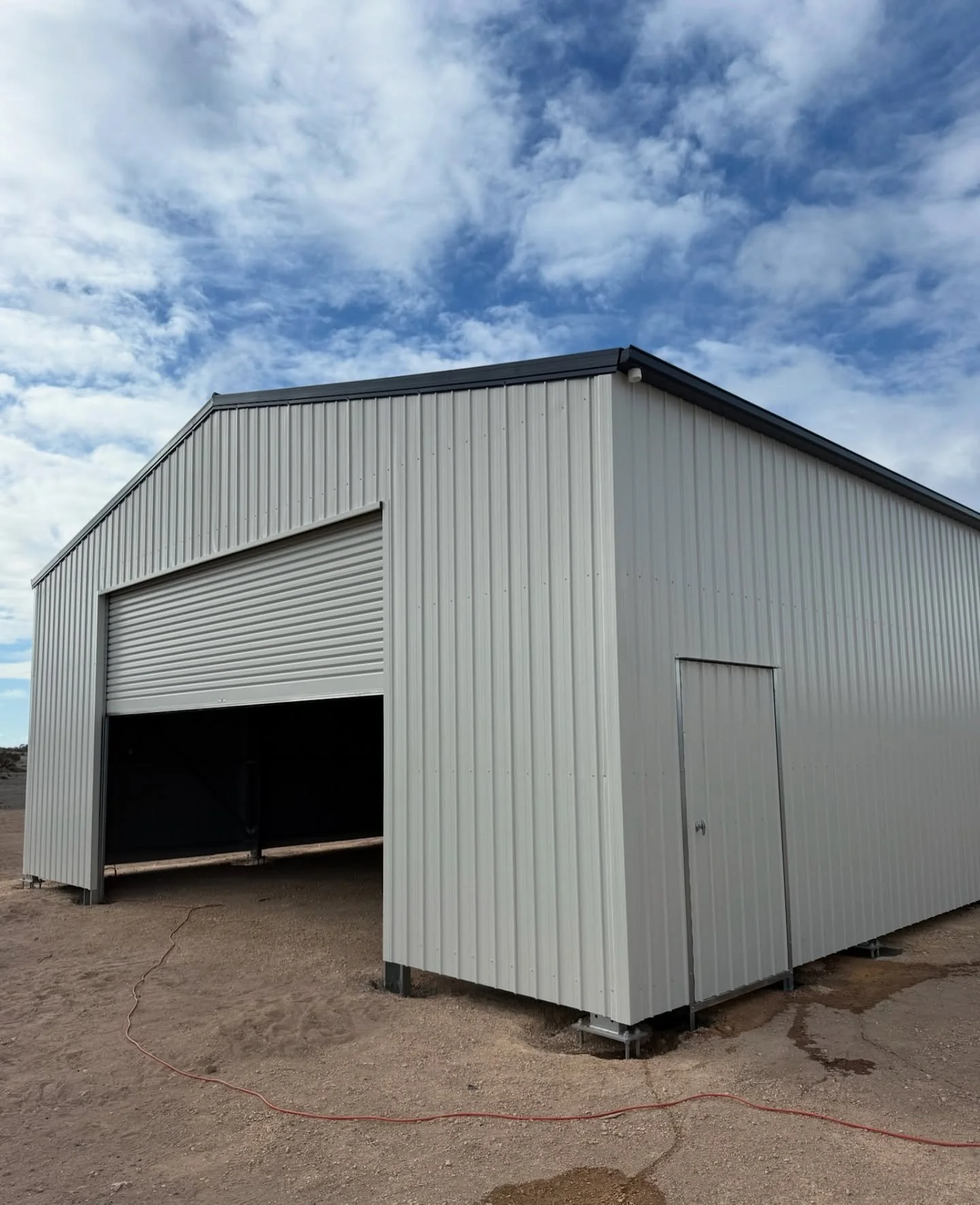 Another quality shed build wrapped up in Streaky Bay 🛠️ Clean lines, coastal durability, and built to handle the elements. Ready for whatever the West Coast throws at it 💪🏽 

Thinking about your own shed or workshop? Send us a message and let&rsqu